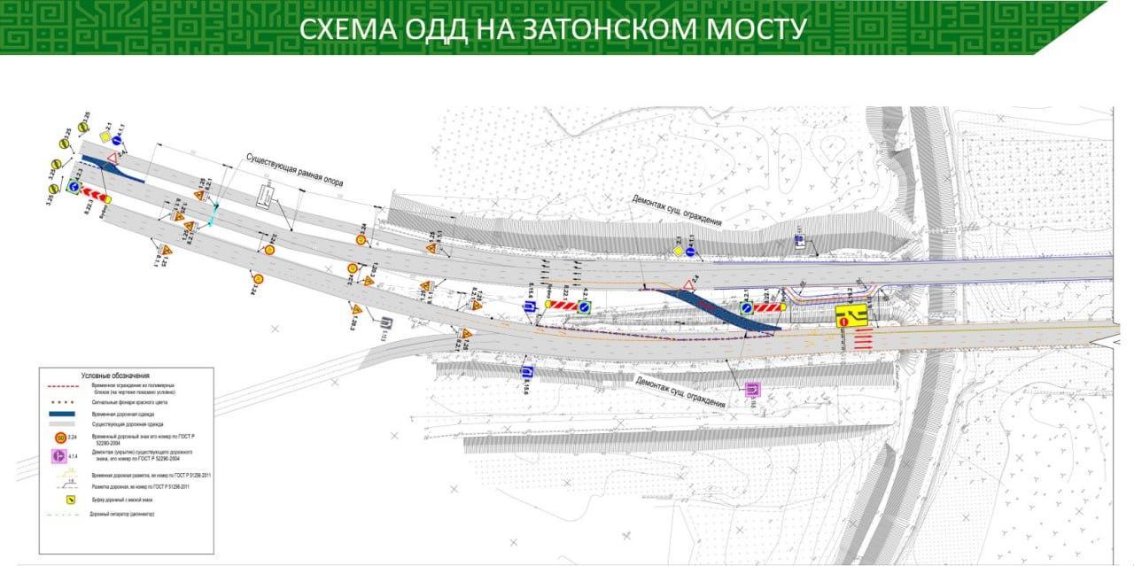 В Уфе закроют движение по Затонскому мосту для грузового транспорта более  10 тонн